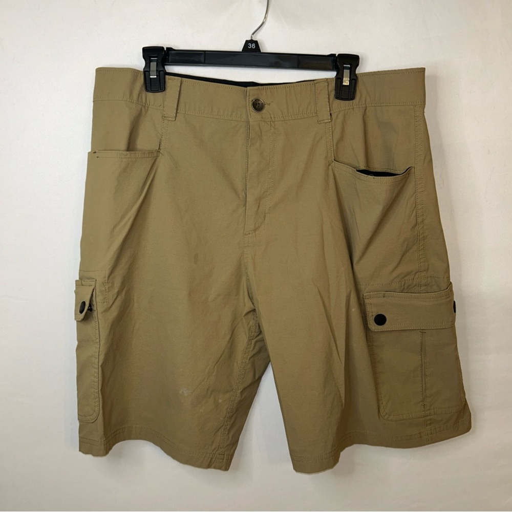Orvis Tan Cargo Shorts Durable Outdoor Design Lightweight‎ Size 36